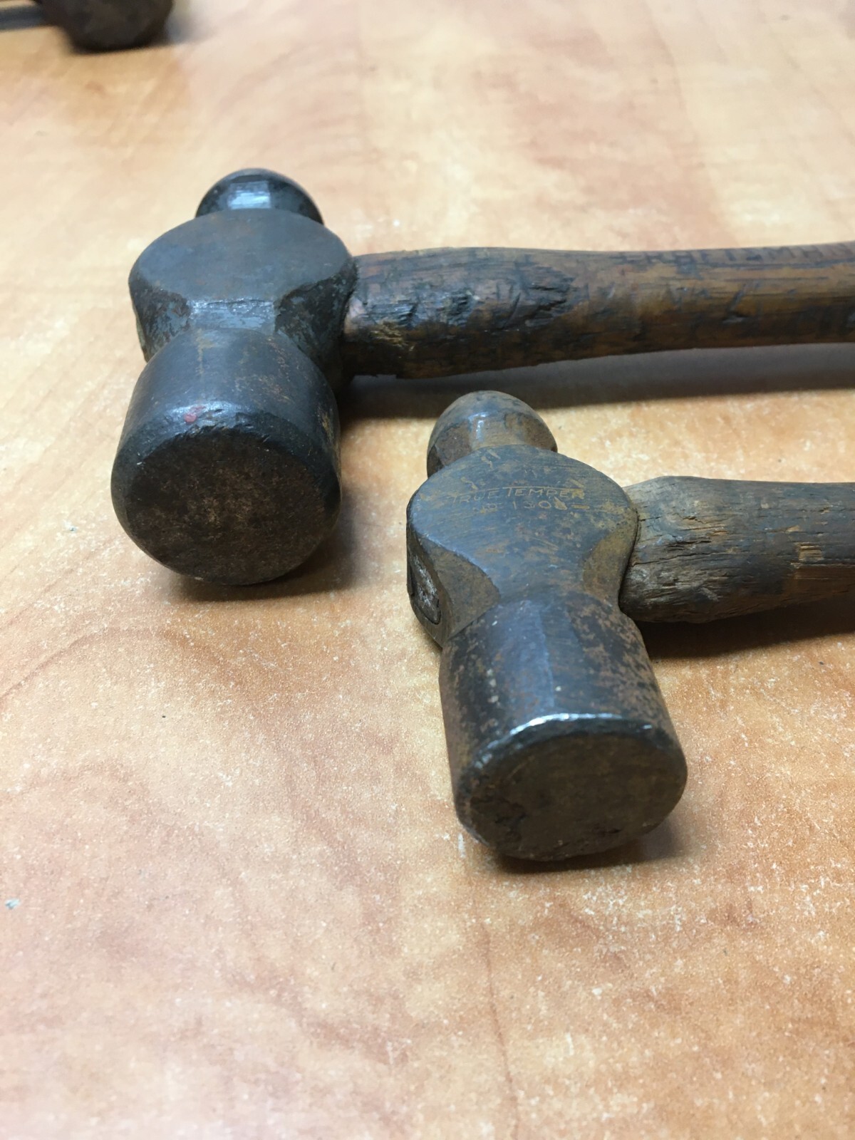 Craftsman USA 16 OZ Ball Peen Hammer Model 38465 & True Temper No. 130 8oz