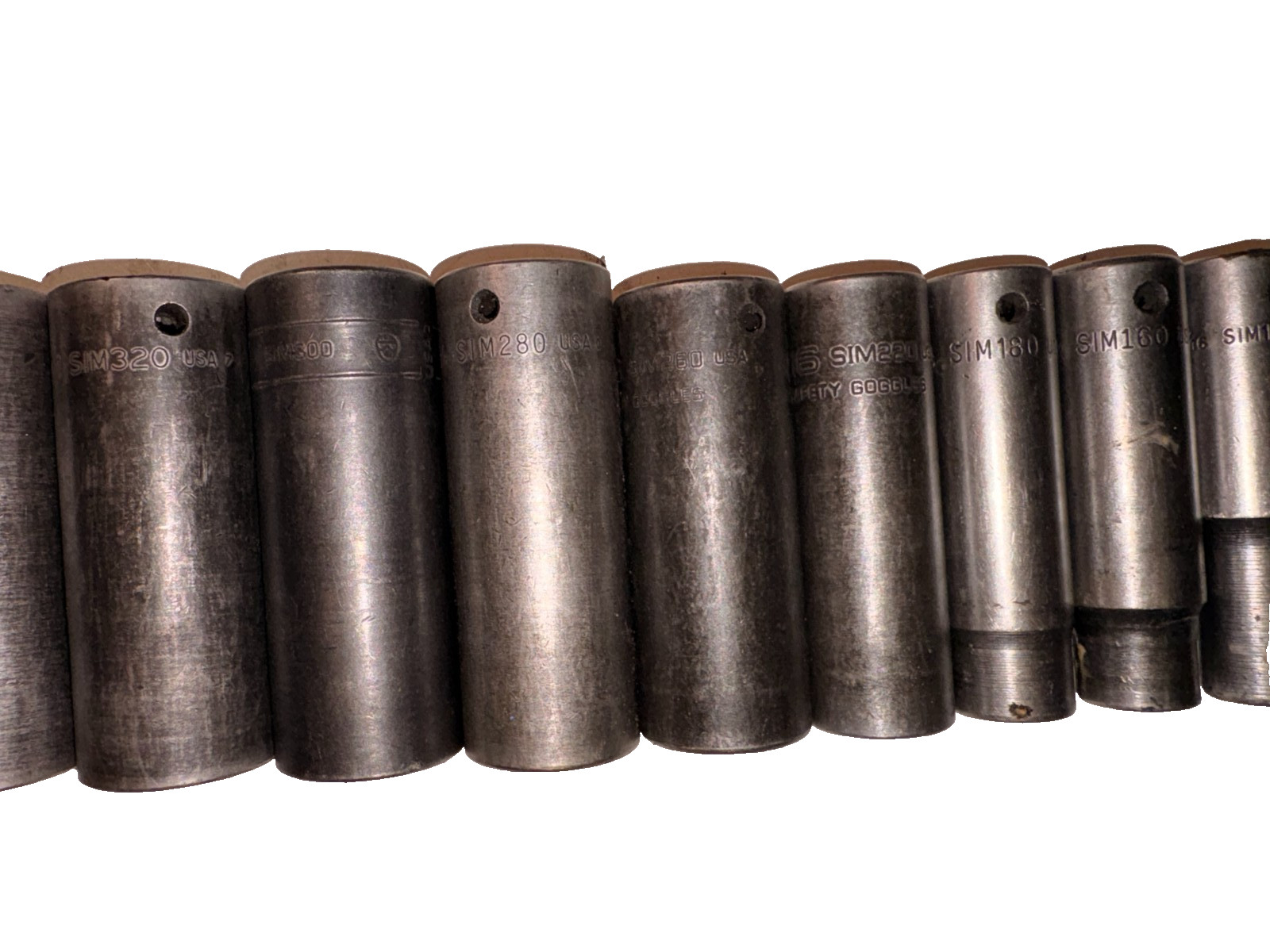 Snap On Tools 12 Piece Impact Socket Set SIM420H – SIM140 Made in USA Set of 12