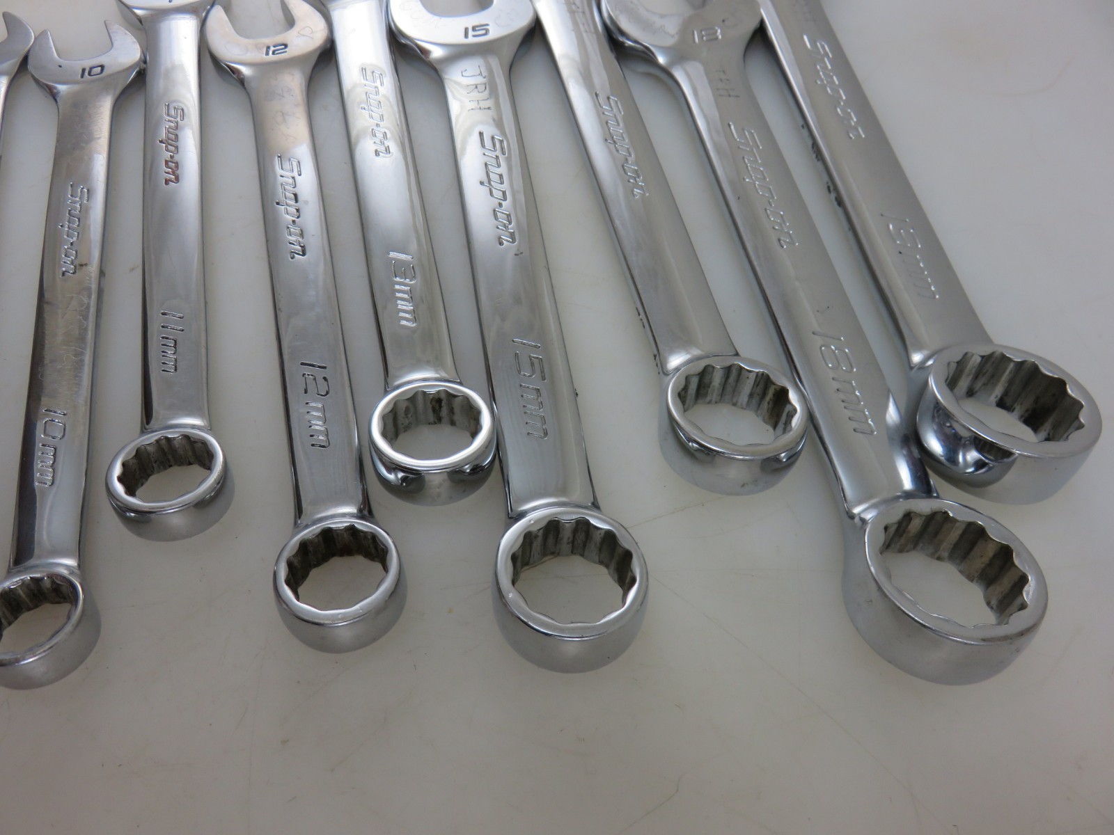 Snap-On OEXM SHORT Metric Combination Wrench 6mm-19mm 12pc Set Made In USA