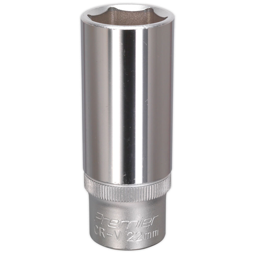 Sealey S1222D Walldrive Socket 22mm Deep 1/2″sq Drive