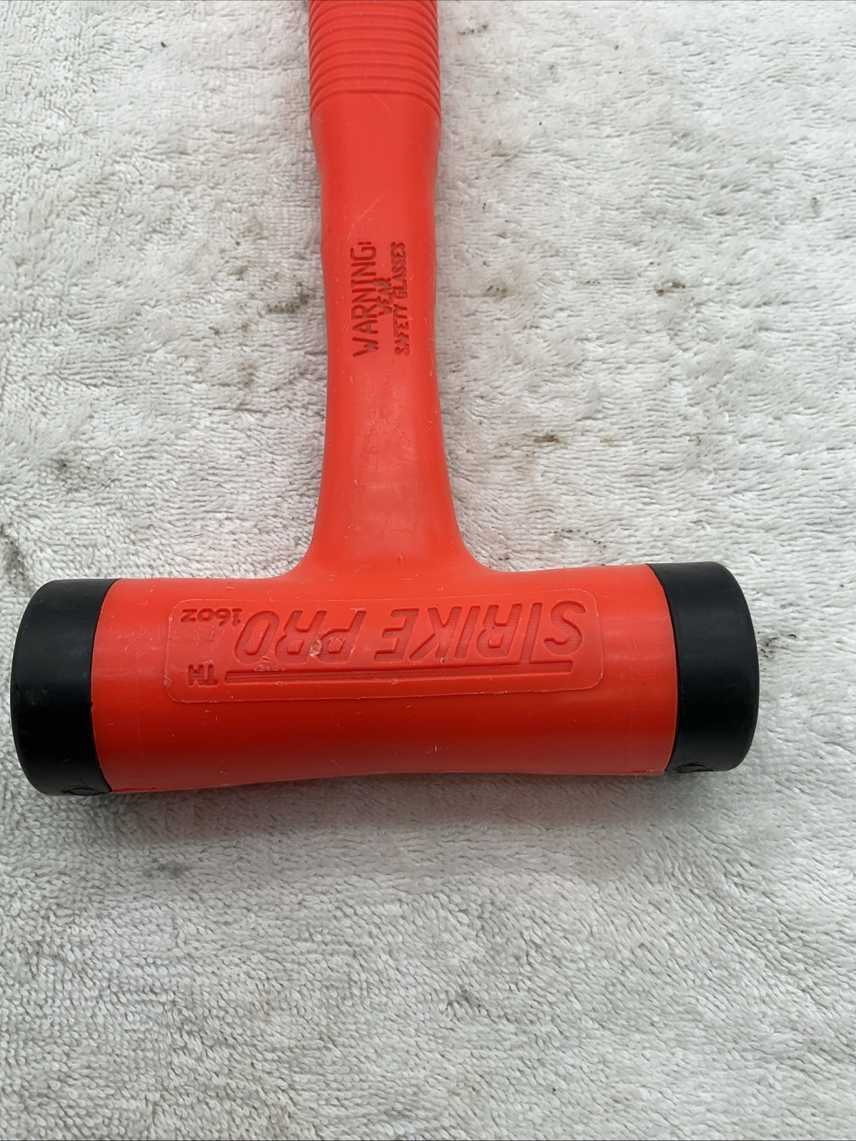 Vintage Strike Pro Nupla 16oz Dead Blow Hammer Pat. No. 5,375,486 Pat. Pend!!!S1