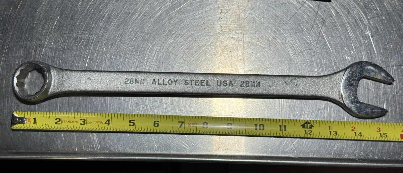 BLACKHAWK 28mm BW1128M 12pt Combination Wrench USA MADE