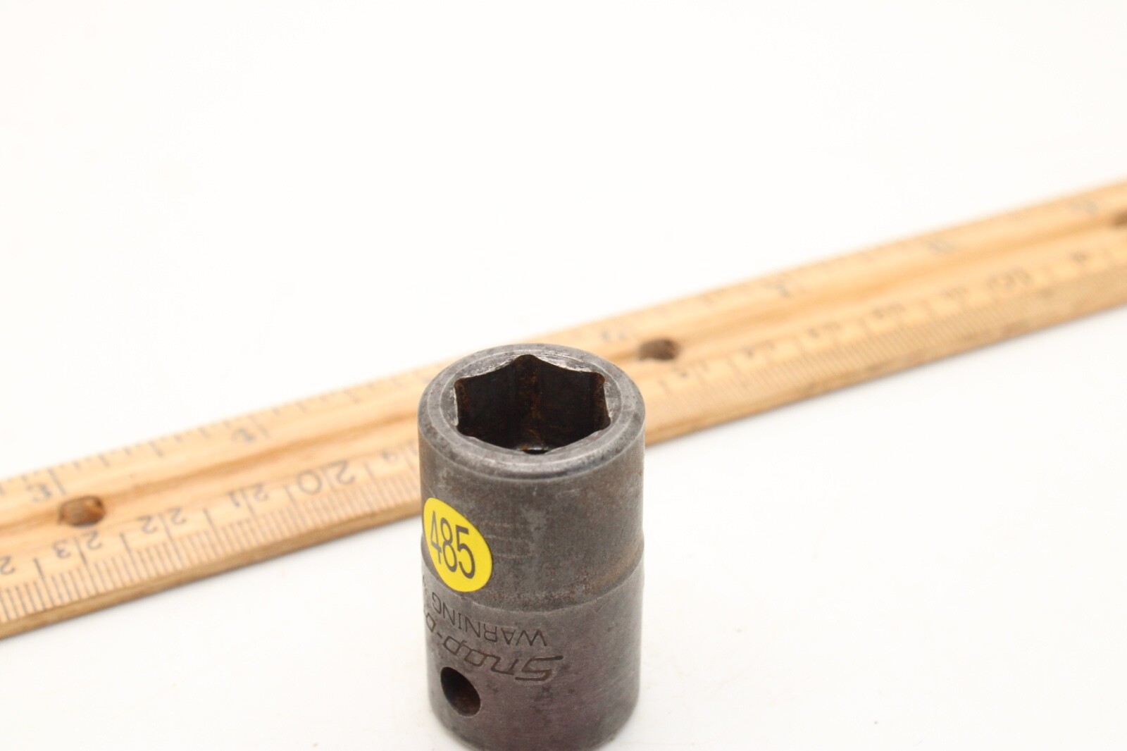 Snap-on IML180 9/16″ 1/2″ Drive 6 Point SAE Black Oxide Impact Socket USA