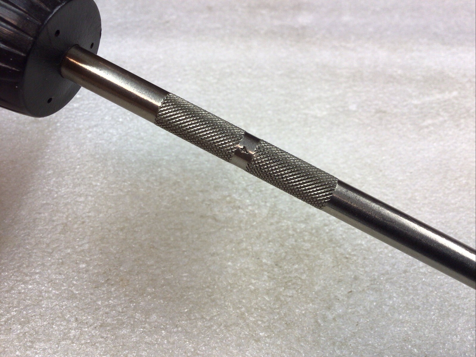 Snap-On#SSDMR8A – 13”Long Ratcheting Black Hard Handle Screwdriver/No Bits-USA-