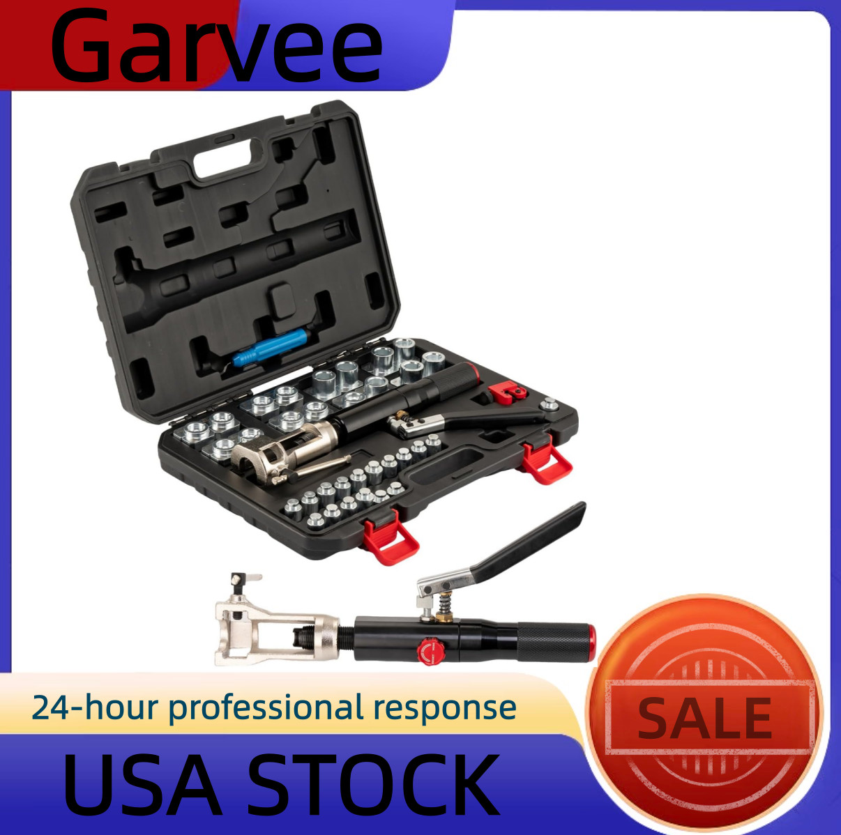 🔥45° Double Flare Brake Aptliton Hydraulic Flaring Tool Kit Line Tool Set 3/16″