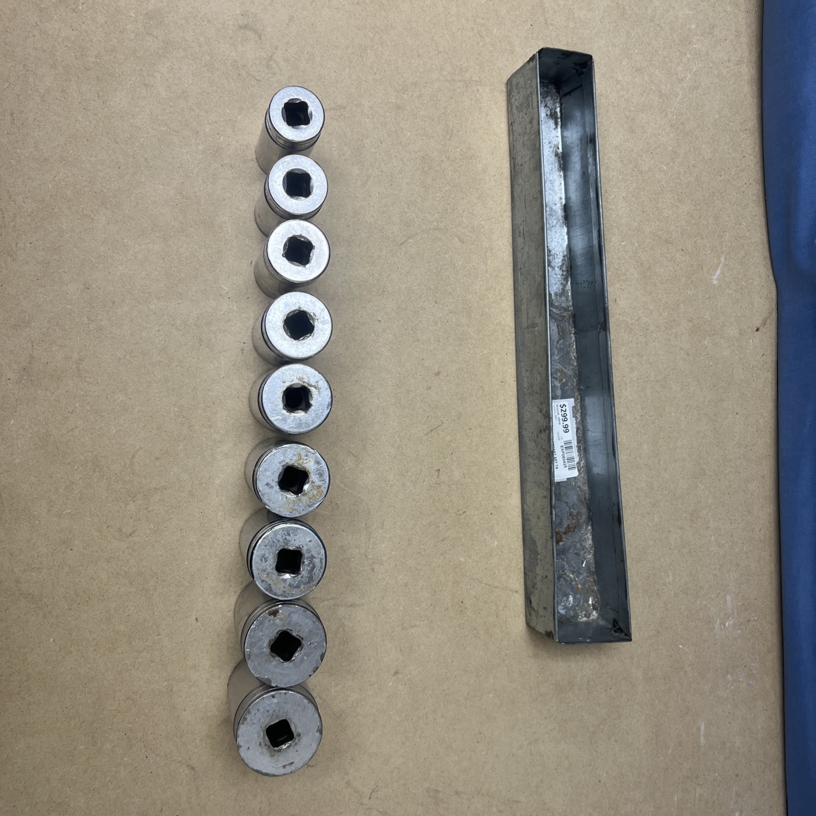 SNAP-ON 1/2″ Drive Deep Socket Set 6 Point TS Series Lot Of 9 – In Description