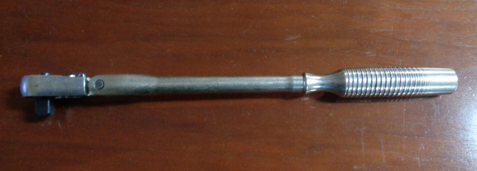 CRAFTSMAN USA – 3/8″ Drive 12″ Long Handle Flex Head Ratchet RARE Ridged 44836