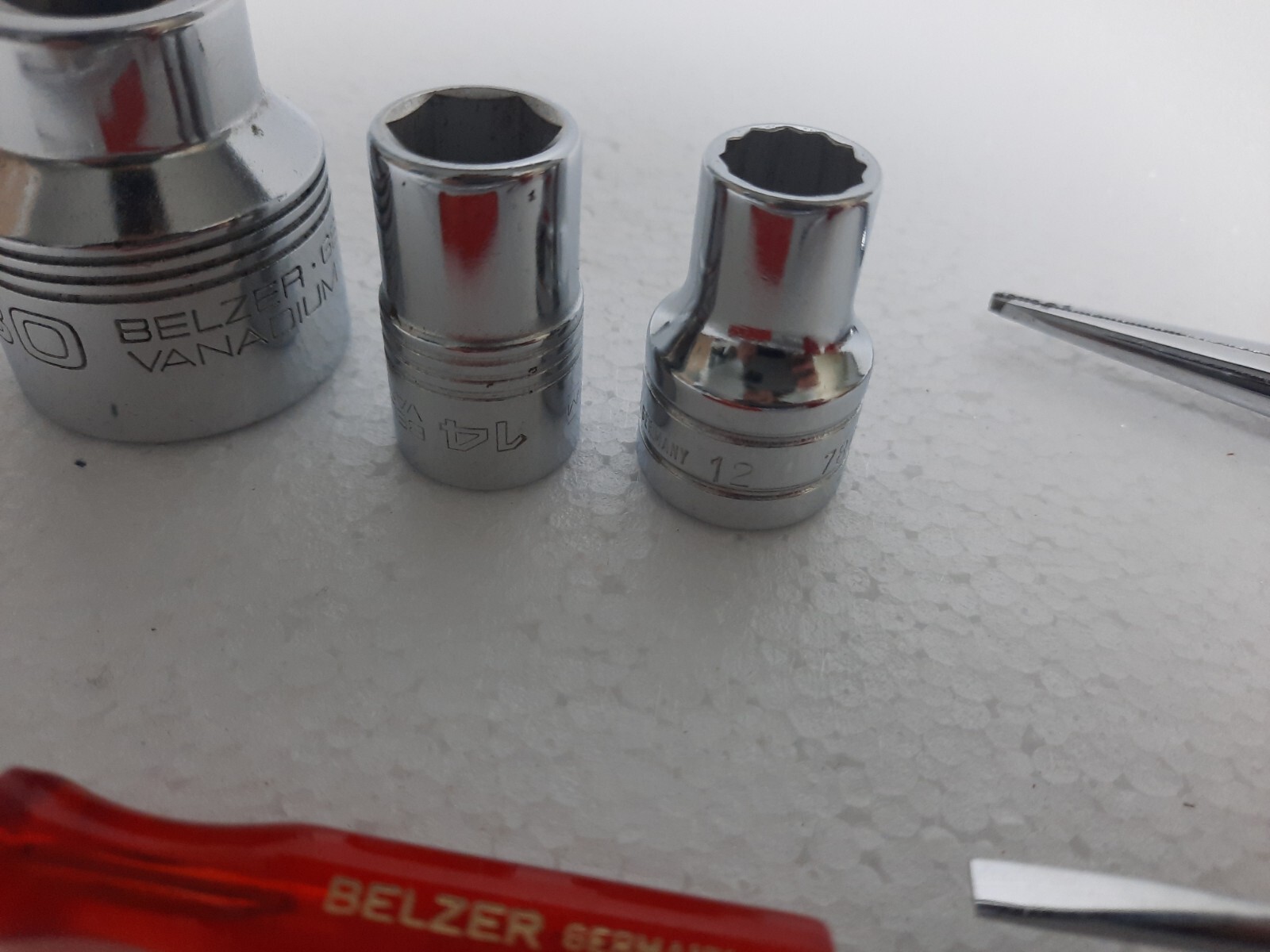 Belzer Long Nose Pliers Screwdrivers Nuts Bundle Industrial Quality Tool