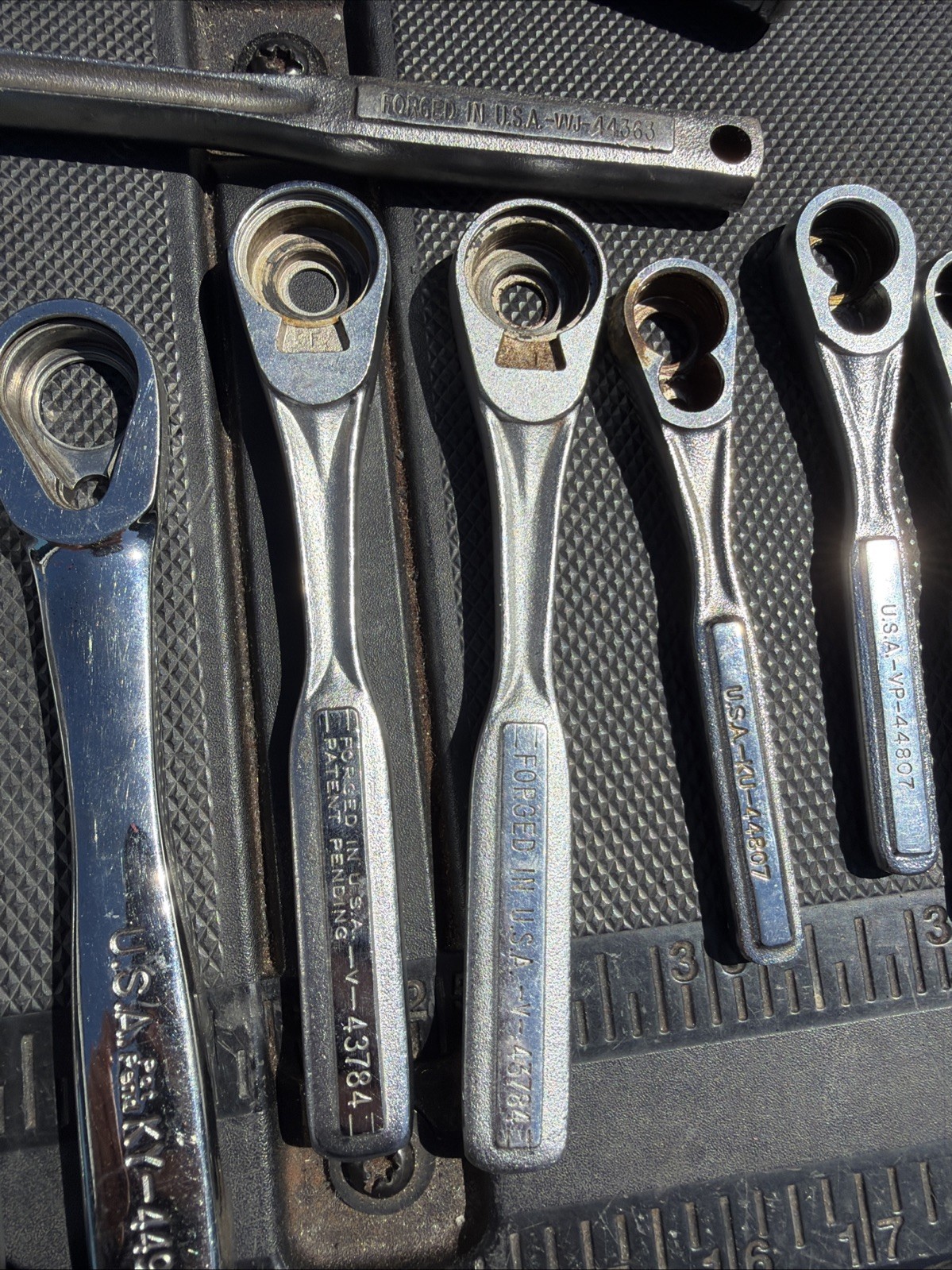 (13) Sears Craftsman Ratchet Bodies ONLY NO GUTS 1/2” Drive 3/8” & 1/4” Plus Flx