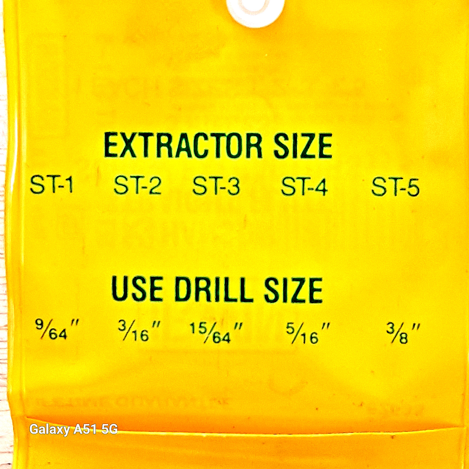 Irwin 52635 Hanson 5pc Straight Flute Screw Extractor Set NEW FREE SHIPPING
