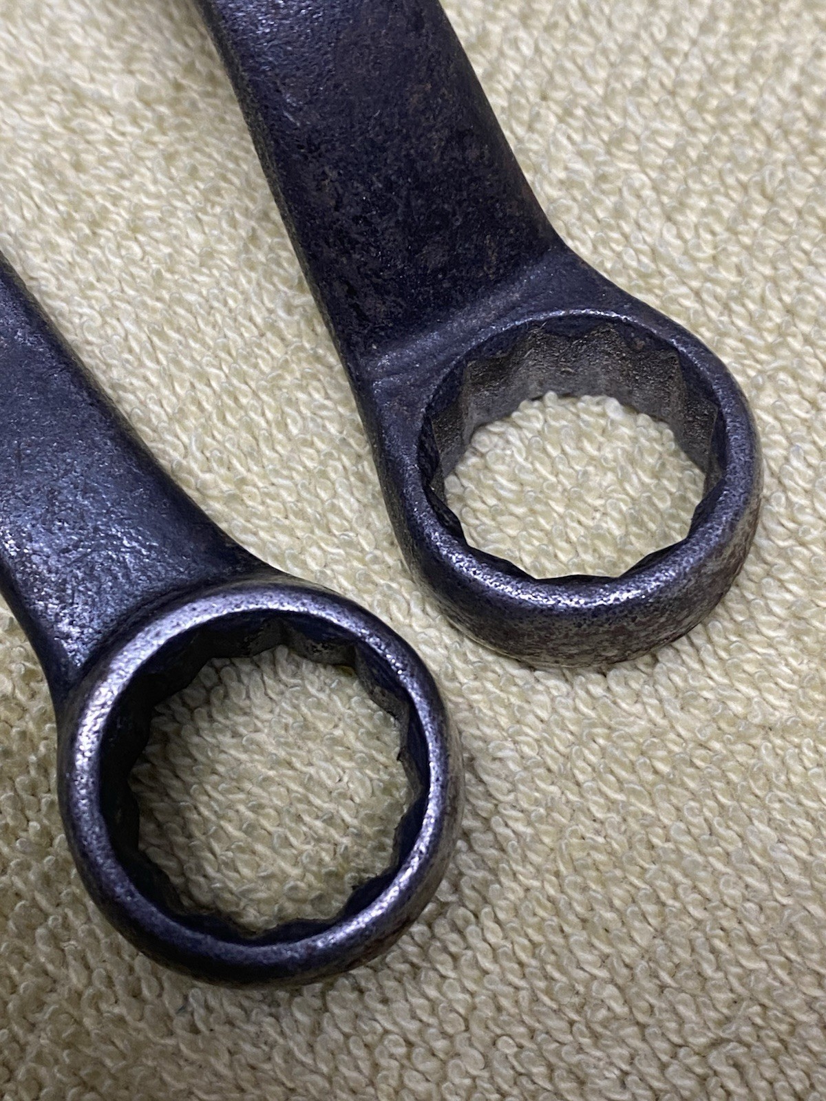 LOT OF 2 Craftsman Underline 5/8″ 11/16″ Offset Box Wrench 3/4 5/8 WRENCH