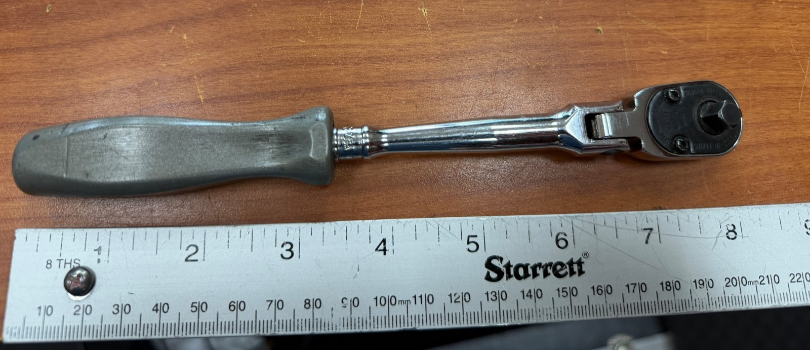 Snap-on Tools USA 1/4″ Drive Hard Grip Flex Head Ratchet THLFD72