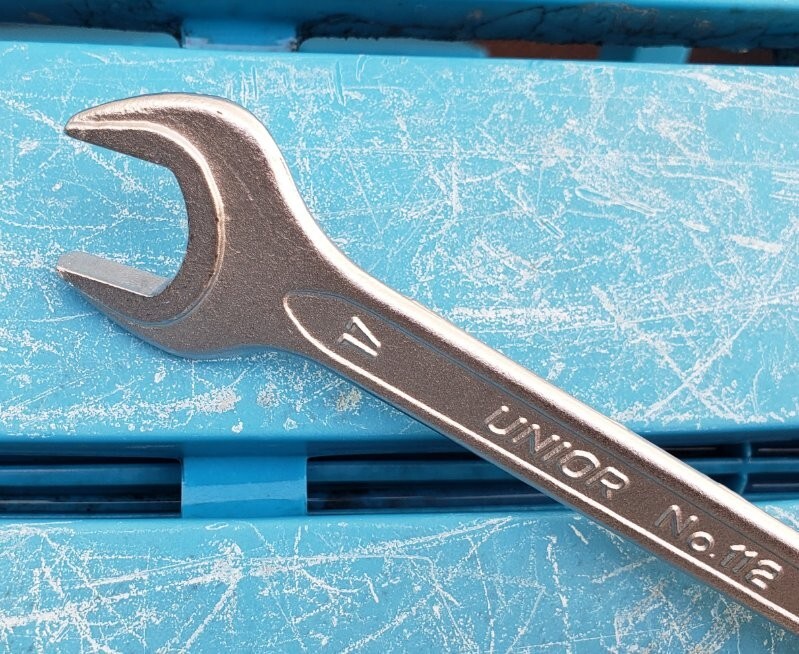 UNIOR 112-13×17 Double Open End Wrench 13mm 17mm Slovenia