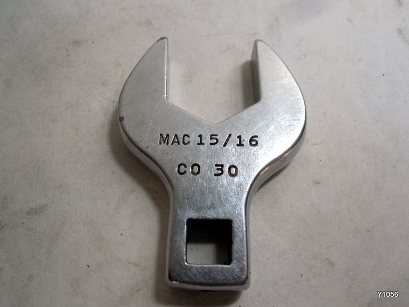 see description Mac Tools USA 3/8″ Drive 7pc SAE Open End Crowfoot Wrench Set