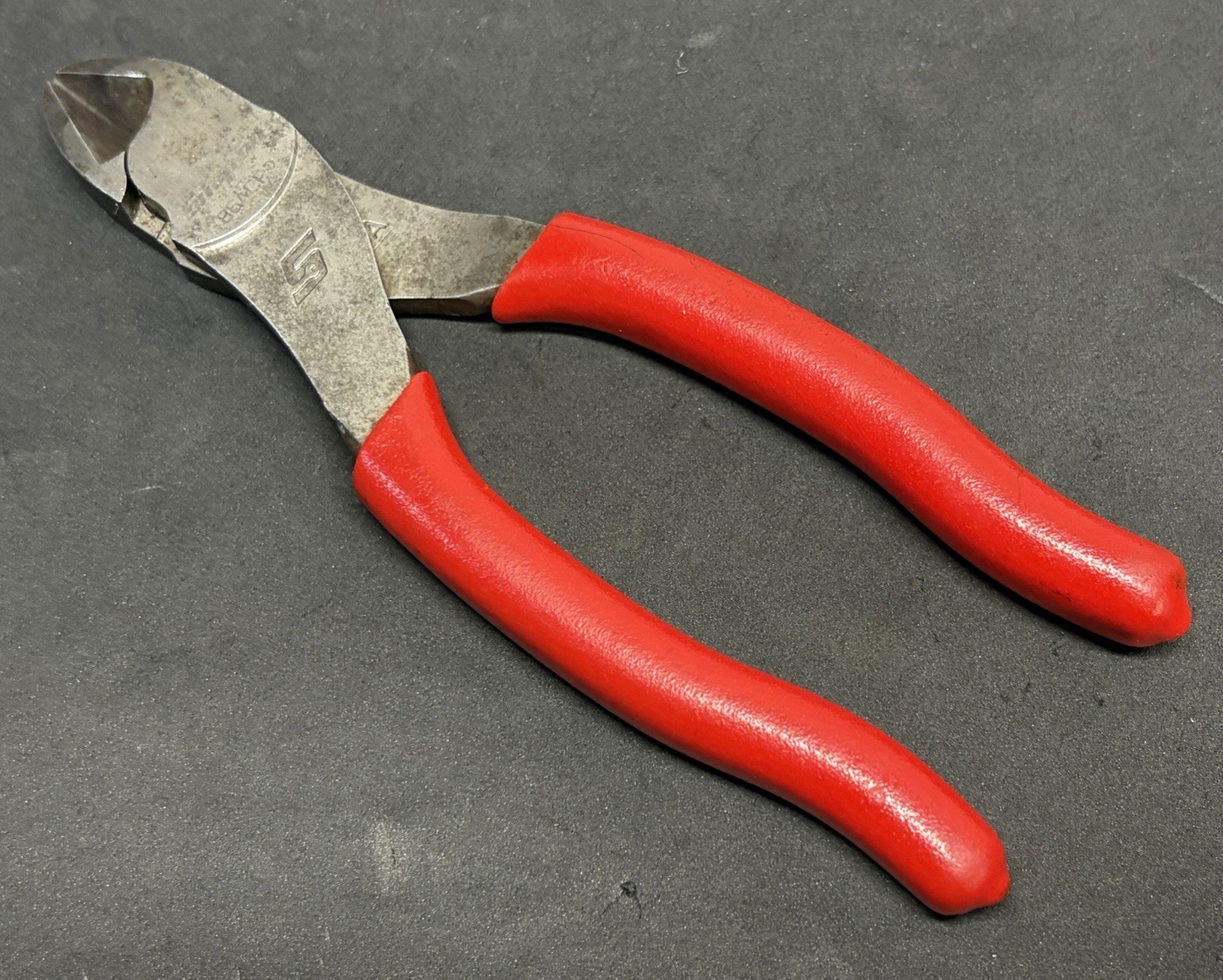 Snap On Tools RED Talon Grip 6″ VectorEdge Diagonal Side Cutters Dikes 86ACF
