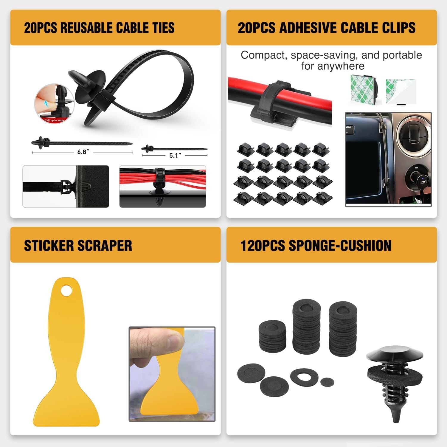 Comprehensive 330-Pcs Push Pin and Clip Remover Tool Set for Effortless Repairs