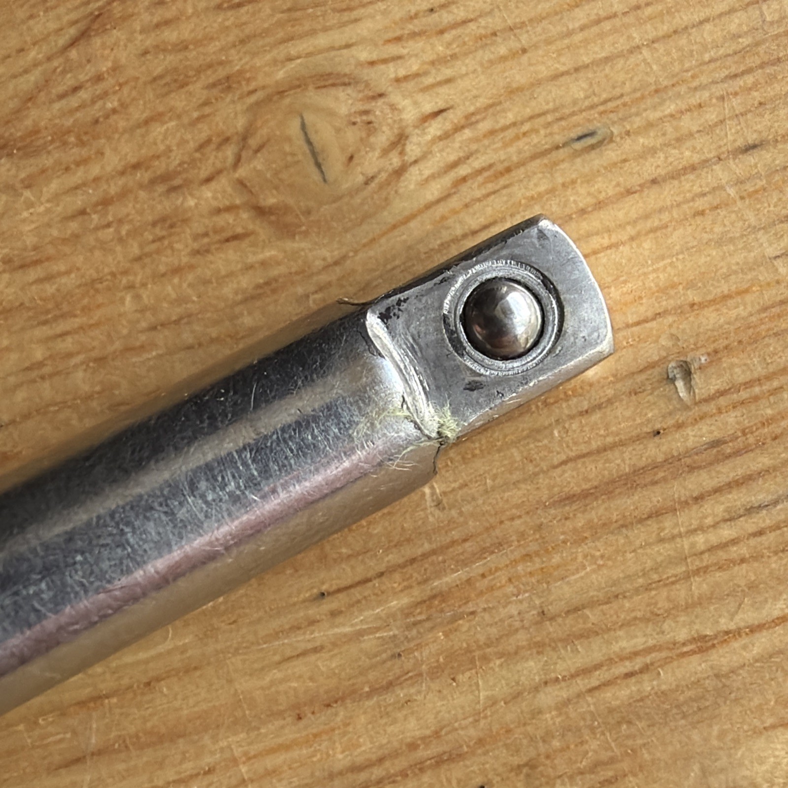 Snap On Tools 6″ Long Socket Extension 1/4″ Drive Knurled TMXK60 Made in USA