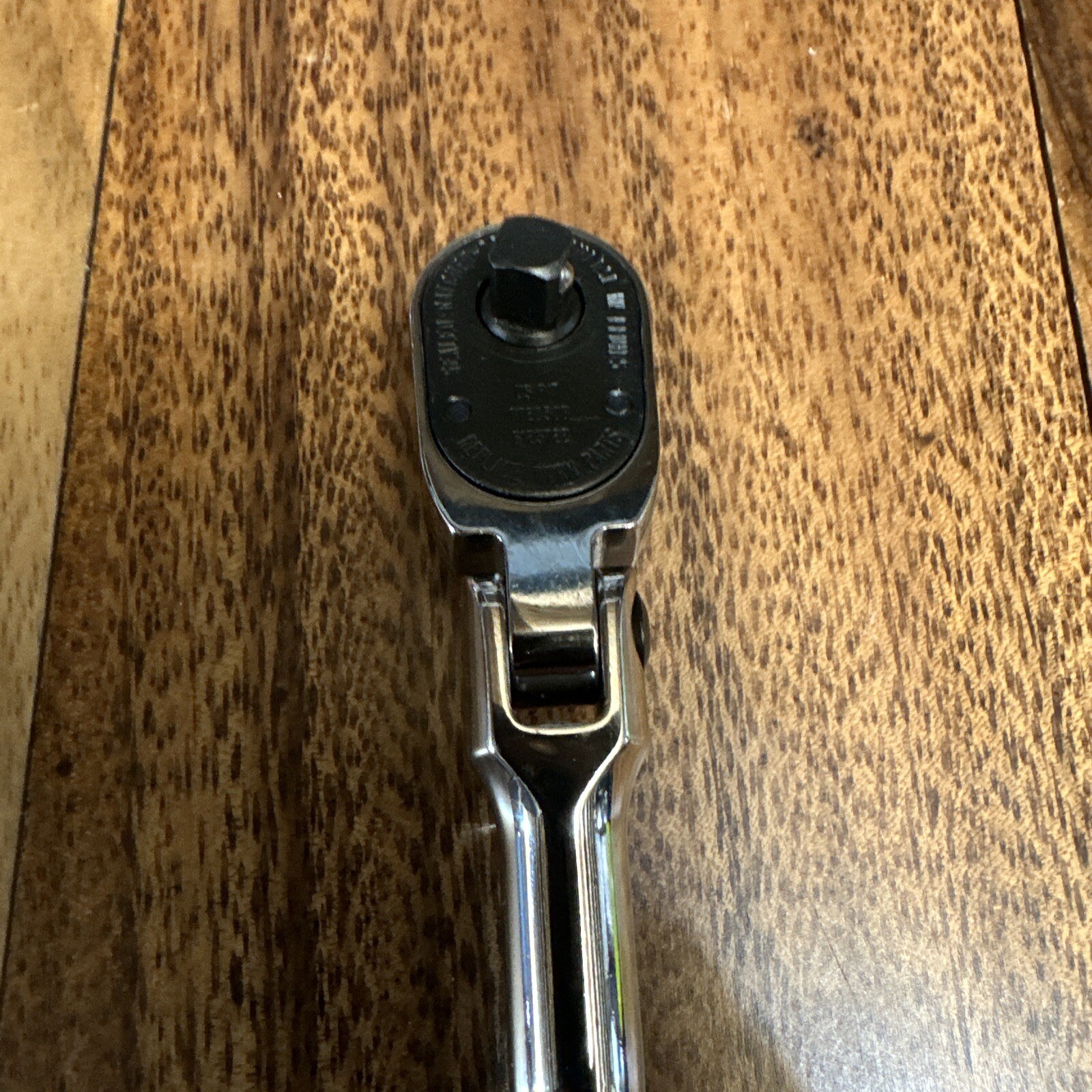 NEW Snap On 1/4″ THLLF72 X-Long DARK TITANIUM Soft Grip Flex Head Ratchet