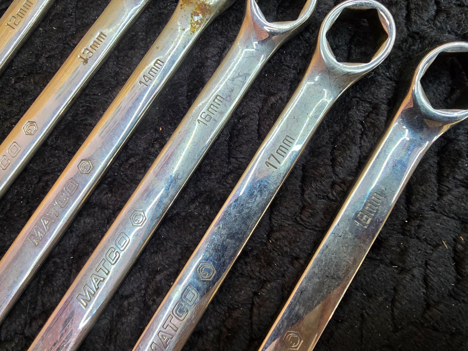 MATCO LONG METRIC WRENCH SET RCL MCL Mixes Series 6pt 12pt