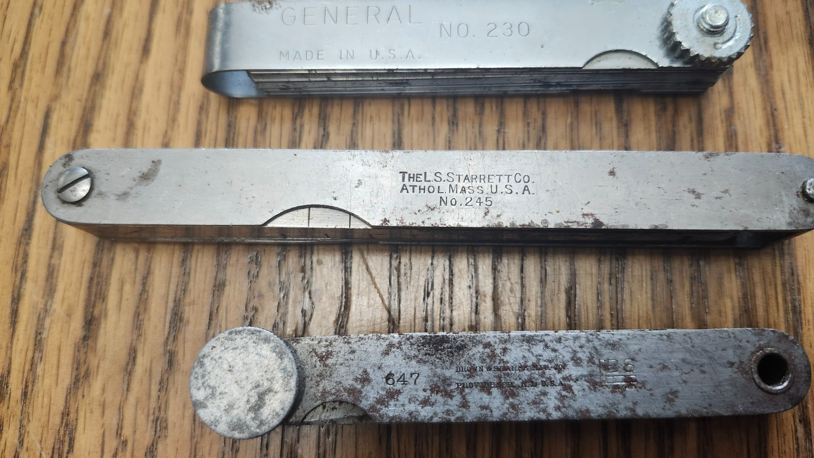Lot (15) Machinist FEELER GAUGE SET – Screw Thread Pitch Gage Measuring tools