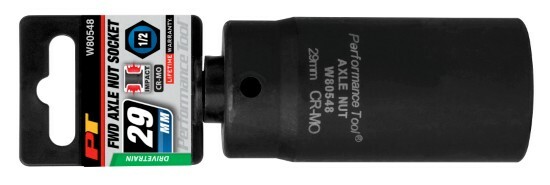 W80548 Front Axle Nut Socket 29mm