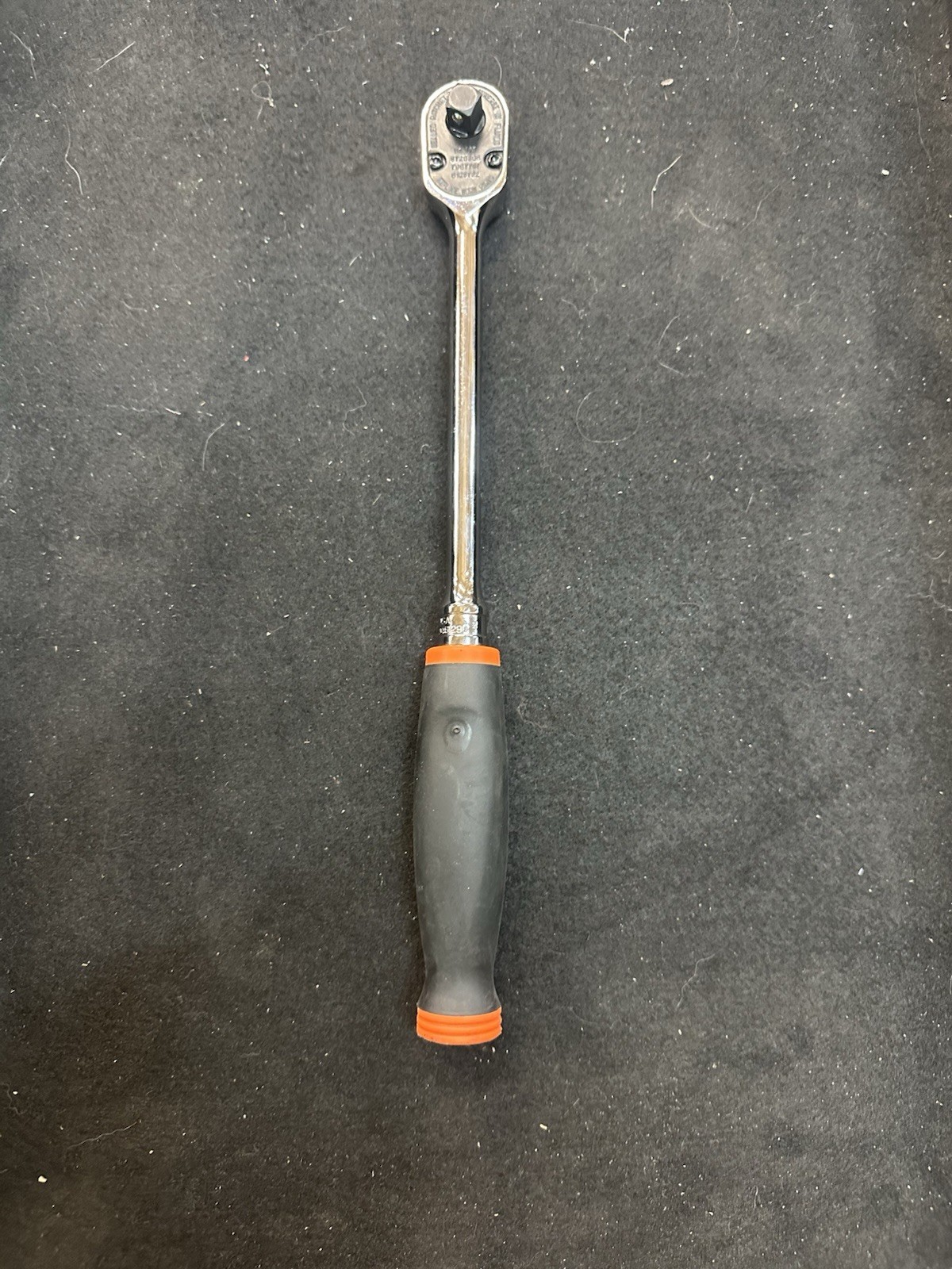 Snap-on Tools USA NEW 3/8″ Drive Soft Grip LONG Fixed Head Ratchet FHL80HV HIVIZ