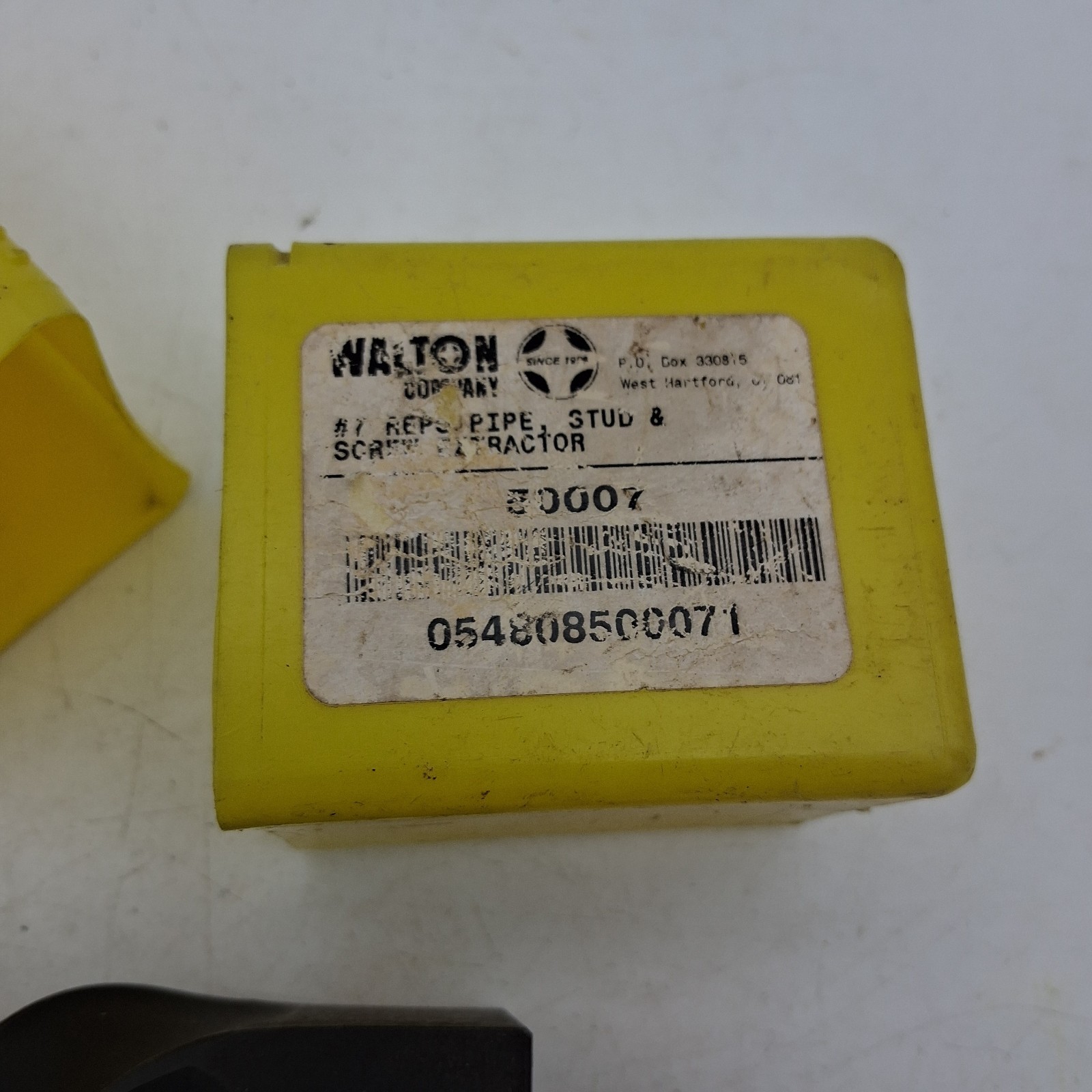 NOS WALTON #7 REPS Pipe Extractor 50007 For Pipe 1-1/4″, 2″ Stud Screw USA