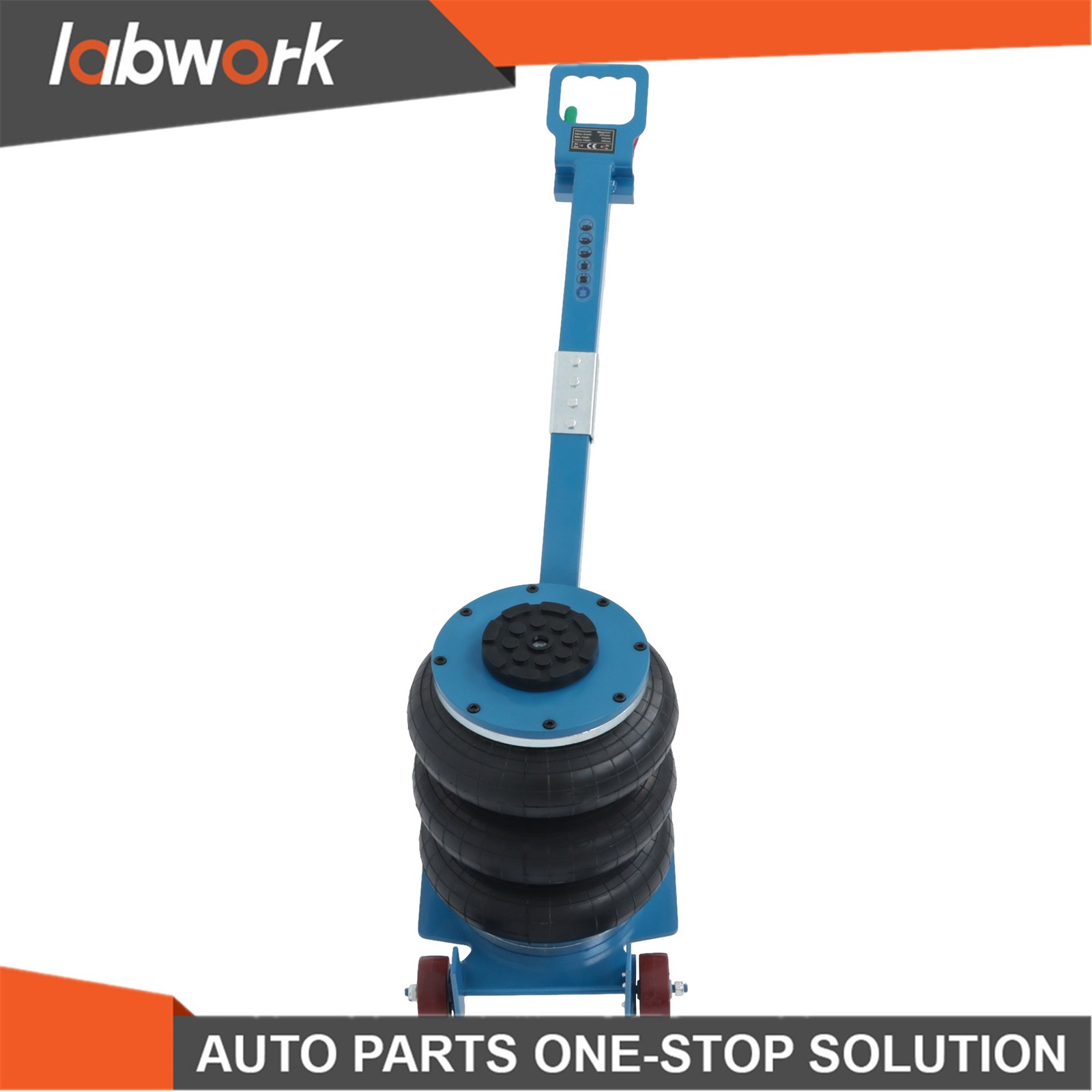 Labwork Triple Bag Air Jack 3 Ton/6600 lb Pneumatic Jack 17.7″ Car SUV Lifting