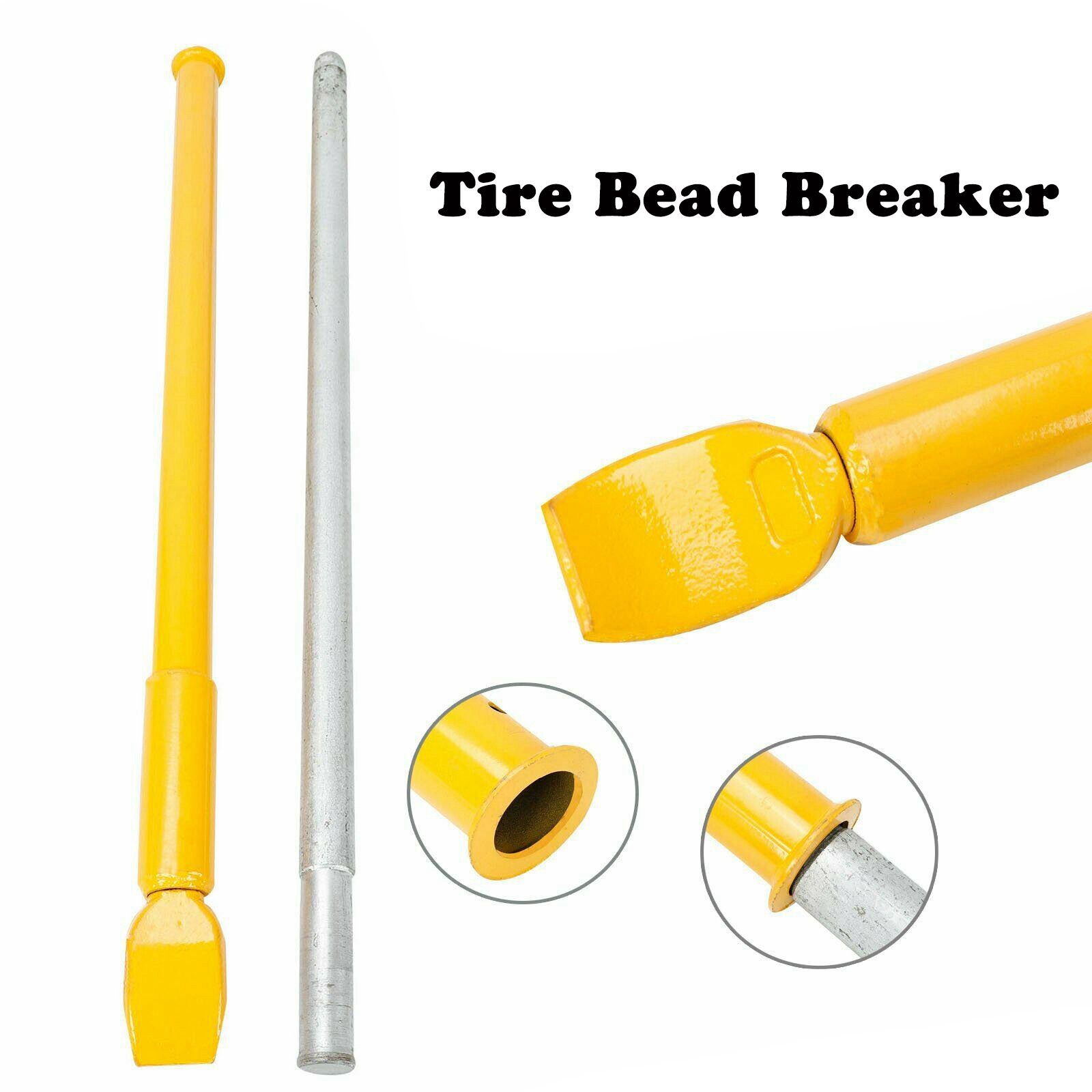Tire Slide Hammer Bead Breaker Heavy-Duty Ram Bar for Car Truck Trailer