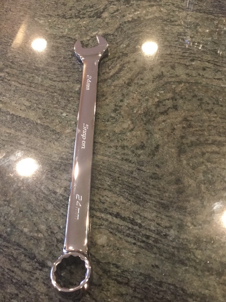 Snap On oexm240b 24mm 12 point metric combination wrench