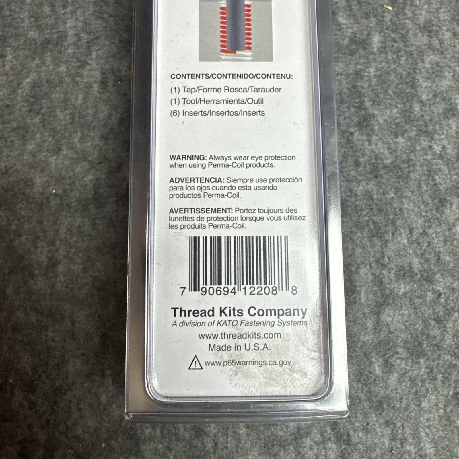 1/2-20 NF Thread Repair Kit Perma Coil 1208-208 USA Fits Heli