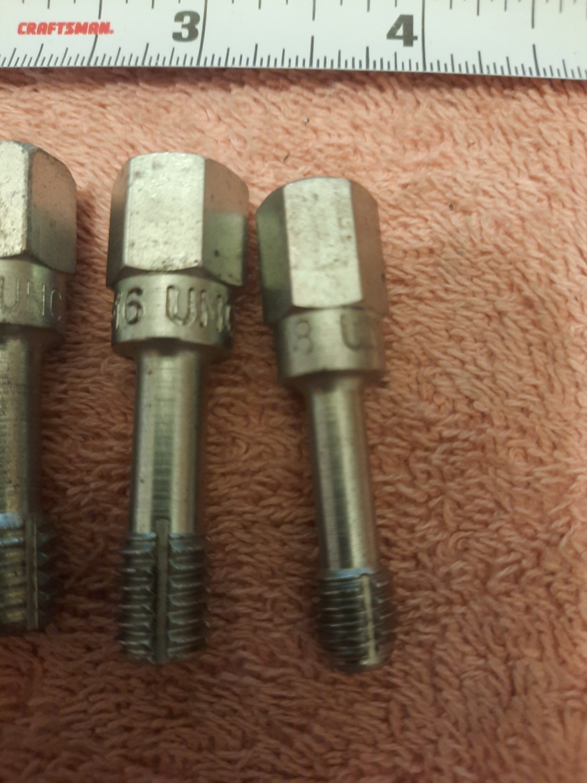 National Coarse Rethreading Taps 6 Piece Set