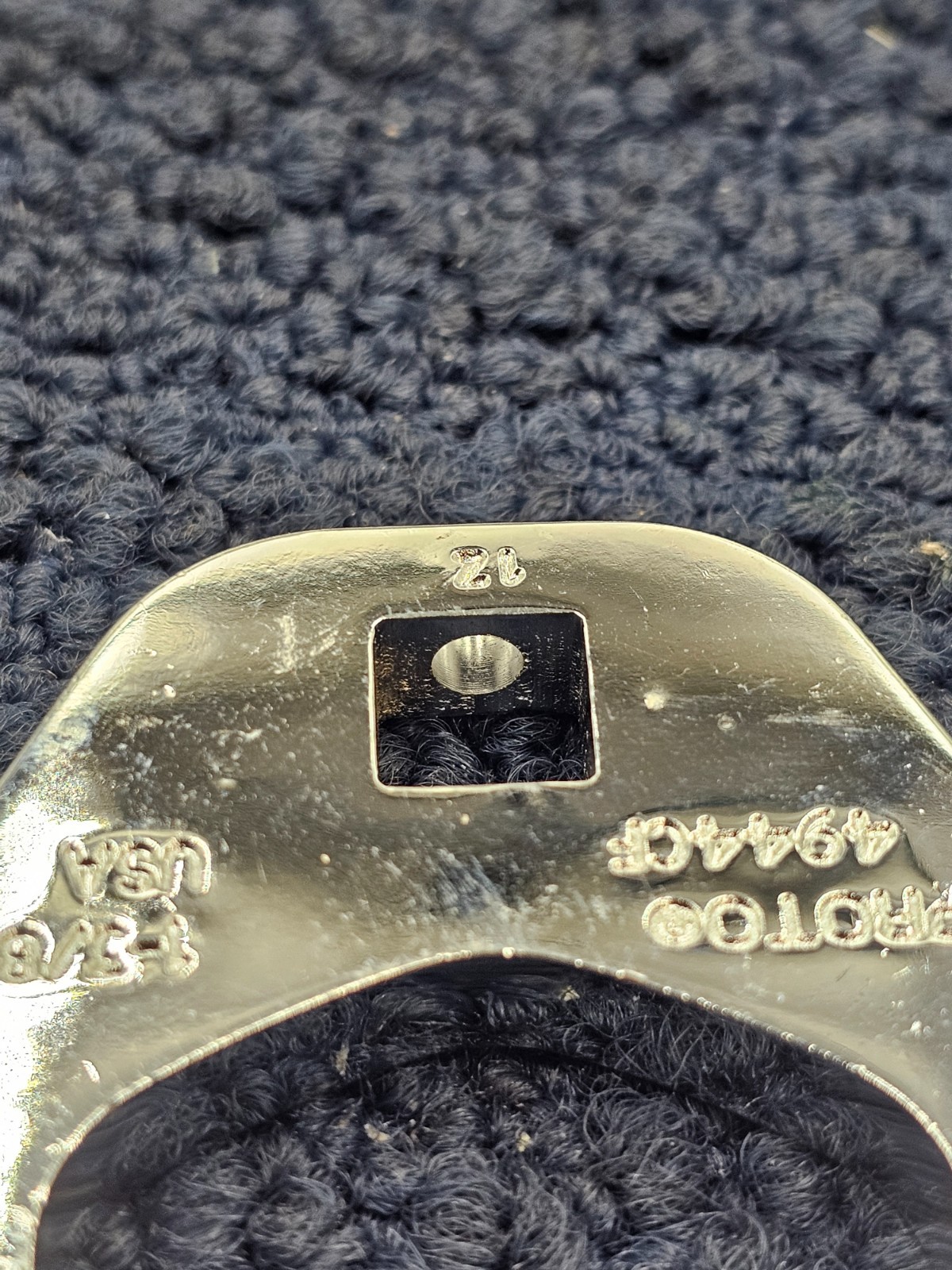 Proto 4944CF: 3/8 in. Drive 1-3/8 in. Full Polish Crowfoot Wrench, 2-1/2 in. OAL