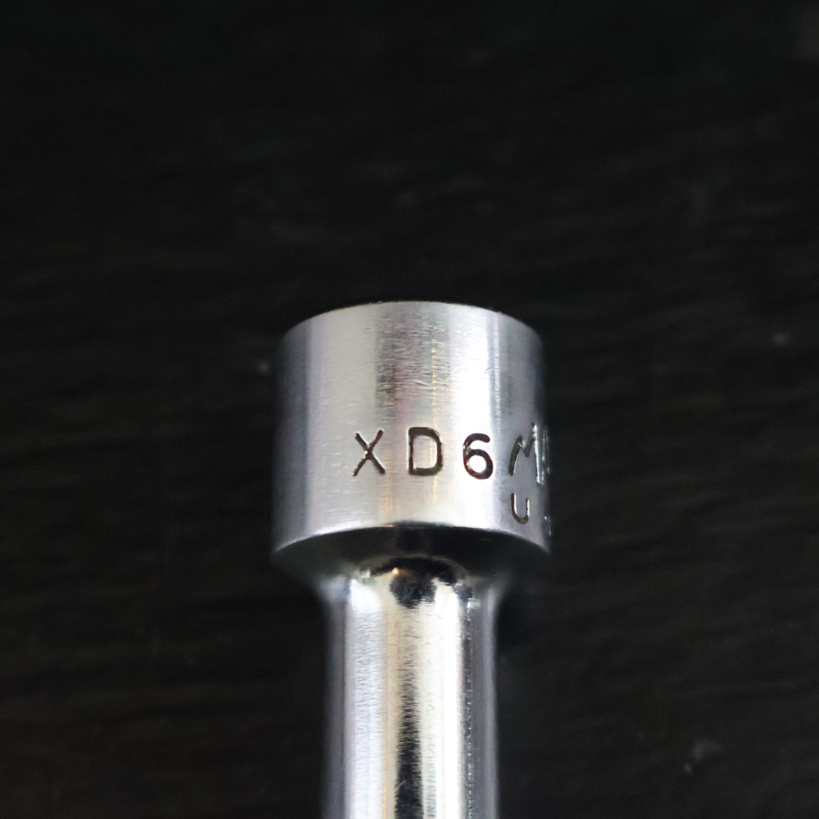 MAC Tools 6mm Hex Bit Socket 3/8″ Drive Allen Driver USA XD6MM Vintage