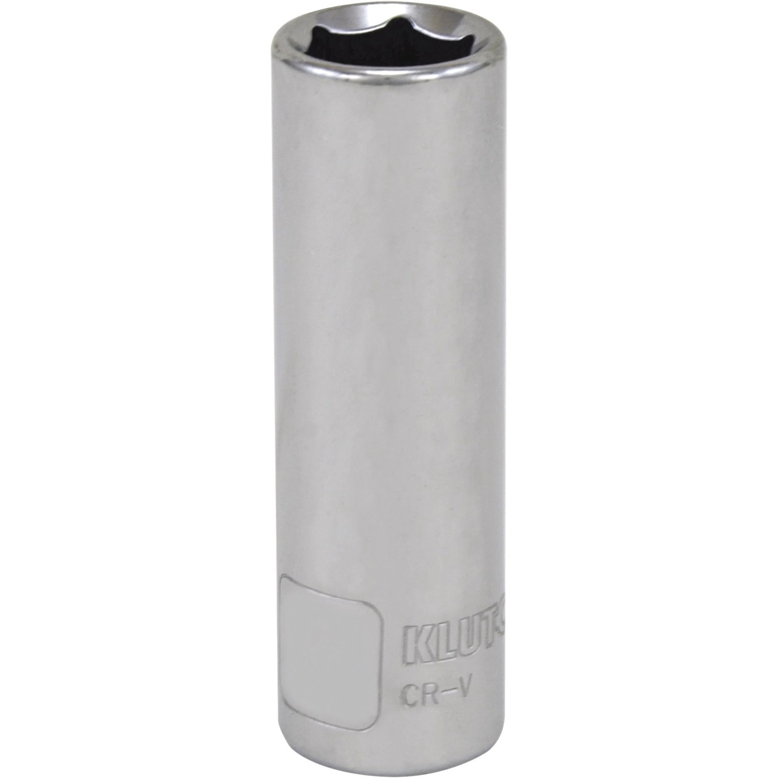 Klutch Deep Socket, Metric, 14mm, 3/8in.-Drive, 6-Pt.