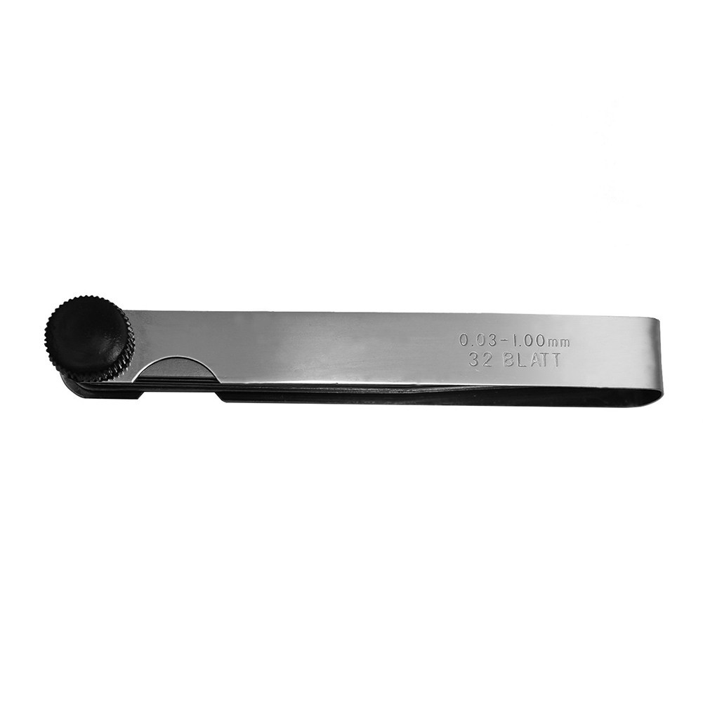 Measuring Tool Feeler Gauge 0.03-1.00mm Feeler Gauge Set Sheet Metal Ruler
