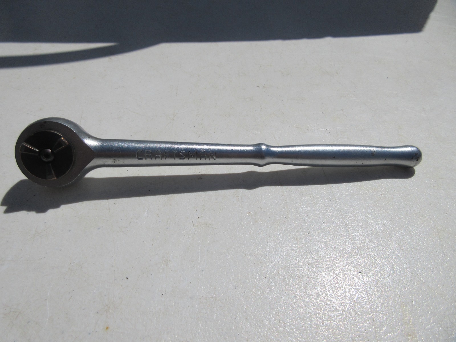 Vintage Craftsman -VK- 43176 1/2″ Drive Ratchet Round Head USA