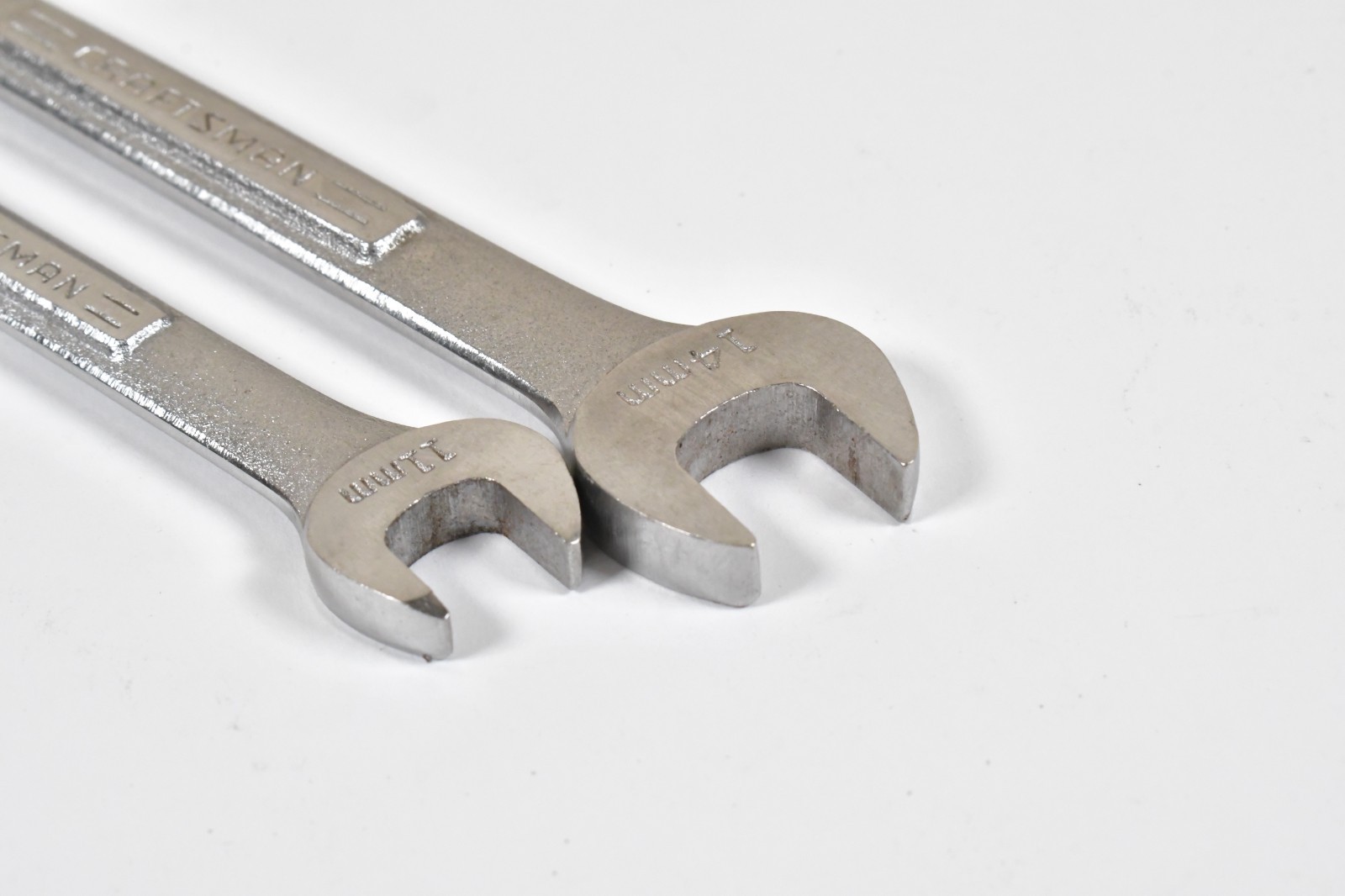 6x Craftsman Metric Wrench 10-22mm 12-Point Combination 6-Point Double Open End