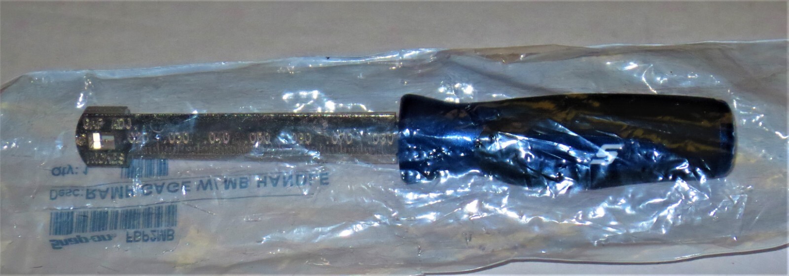 NEW SNAP-ON Pocket SPARK PLUG GAP GAUGE RAMP GAUGE *METALLIC BLUE HANDLE* FBP2MB