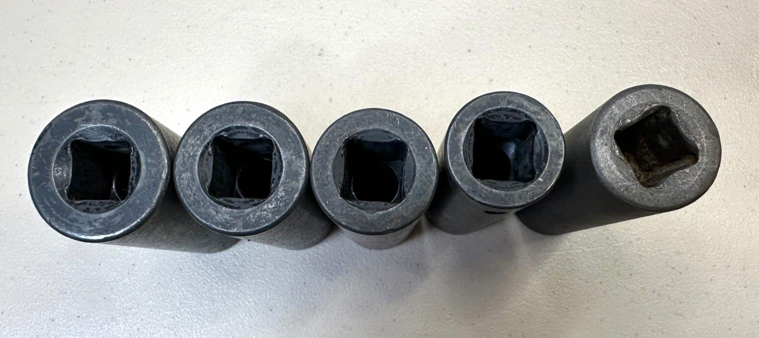 5 – 6 Point Mostly Wilmar 1/2 in. Drive SAE Impact DEEP Sockets See sizes below