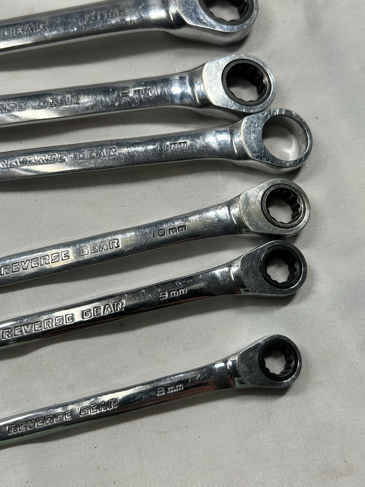 Blackhawk by Proto BW-1408 11pcMetric reversible ratcheting combination wrenches