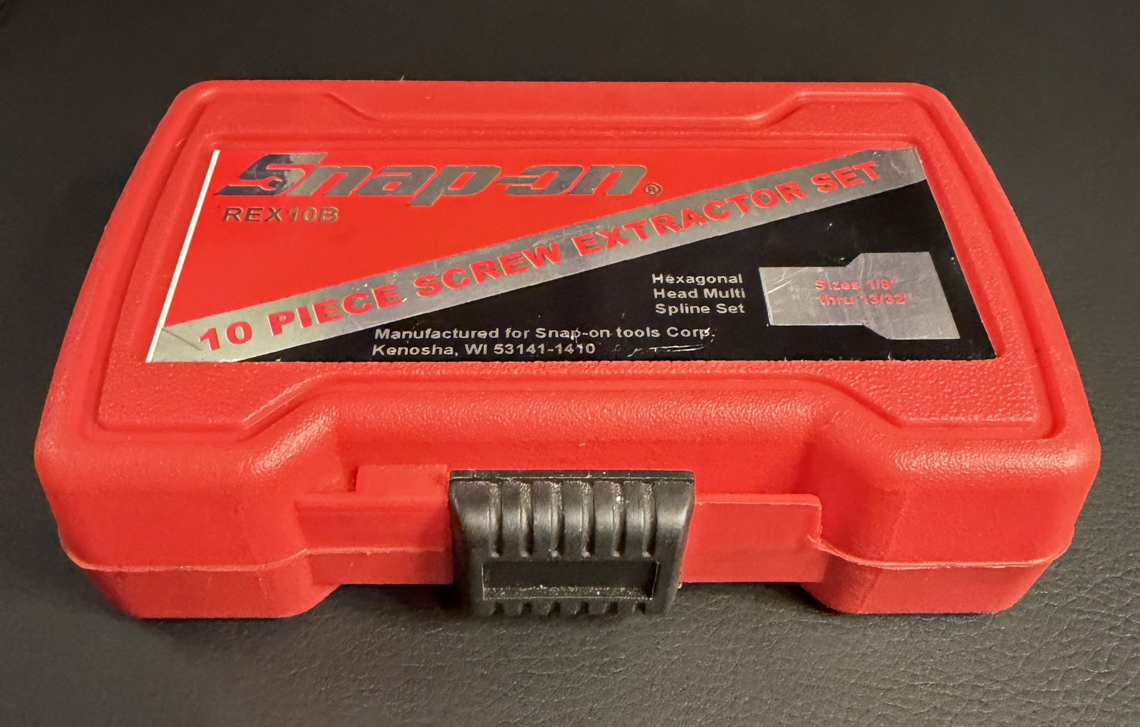 Snap-On Tools REX10B Screw Extractor Set