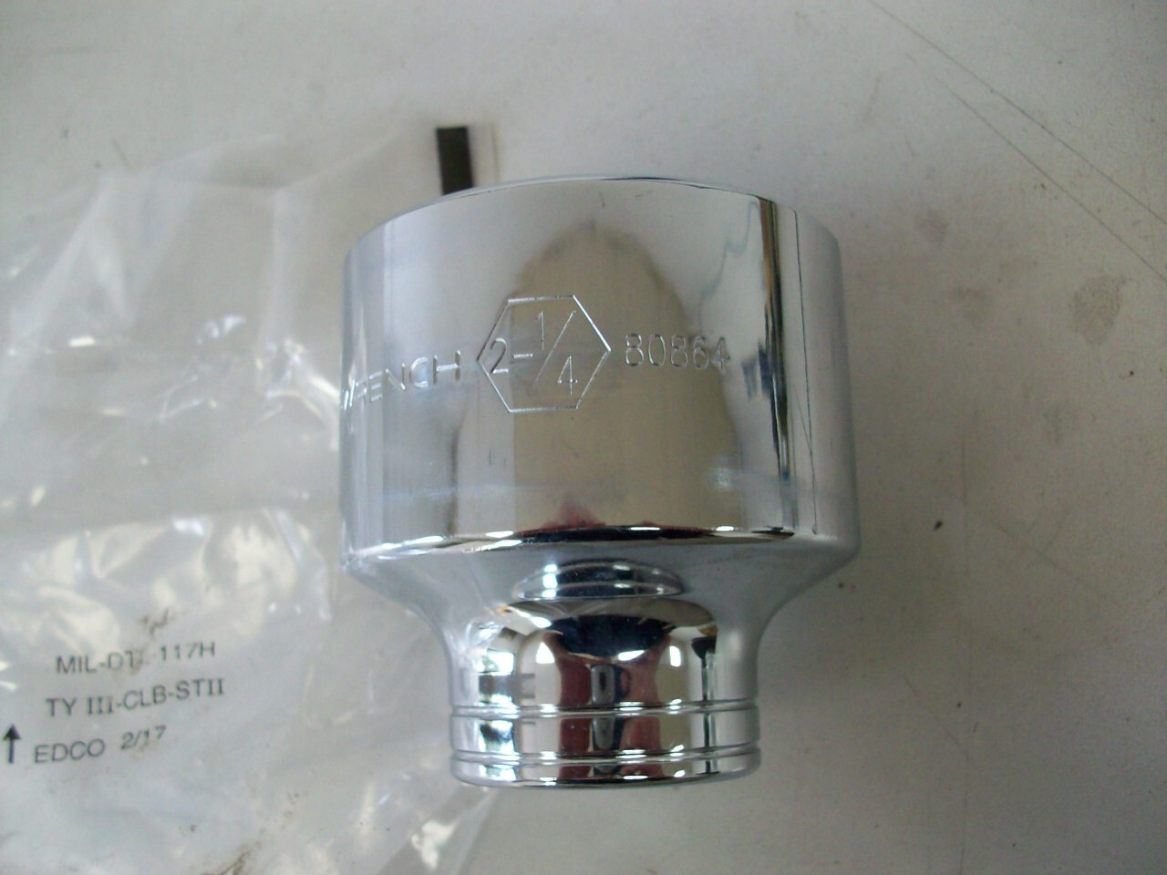 2-1/4″ 12 Point GearWrench 80864 3/4″ DRIVE Chrome Socket Heavy Duty