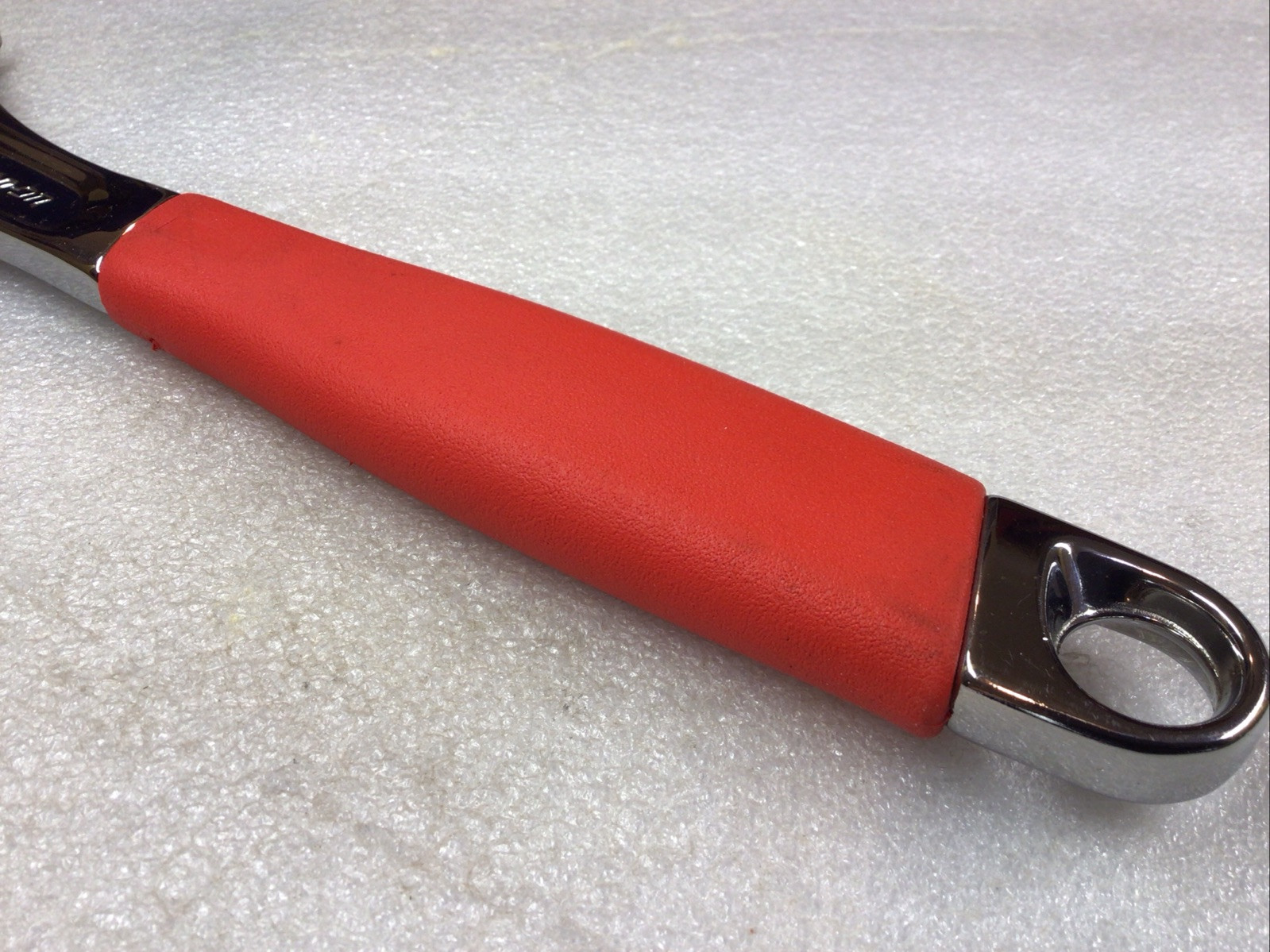 Snap On FADH12B – Flank Drive+ Adj. Wrench, 12” or 300mm, Red Soft Grip-USA-NICE