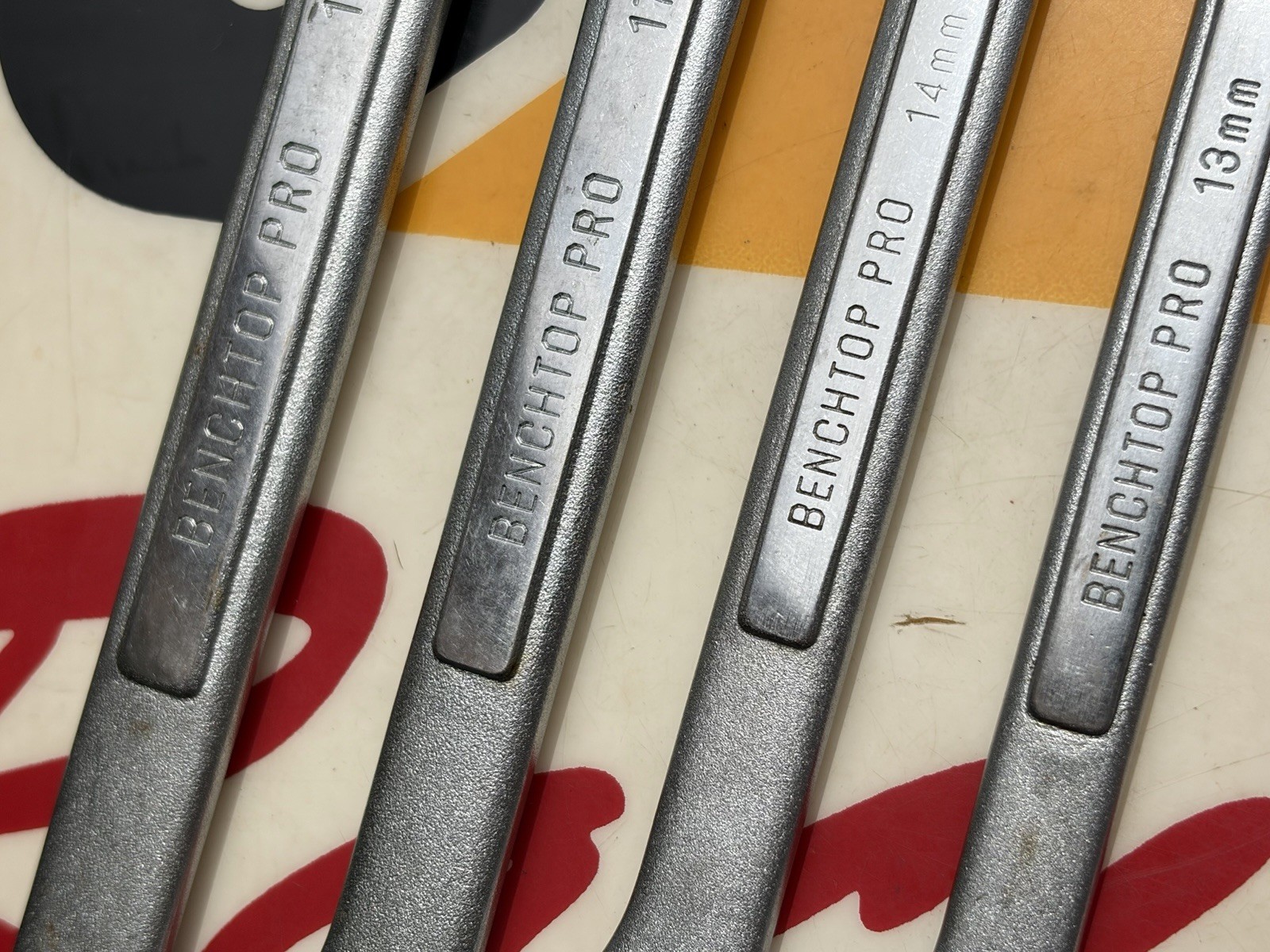 Benchtop Pro 13mm, 14mm, 17mm, and 19mm 12pt Combination Wrenches