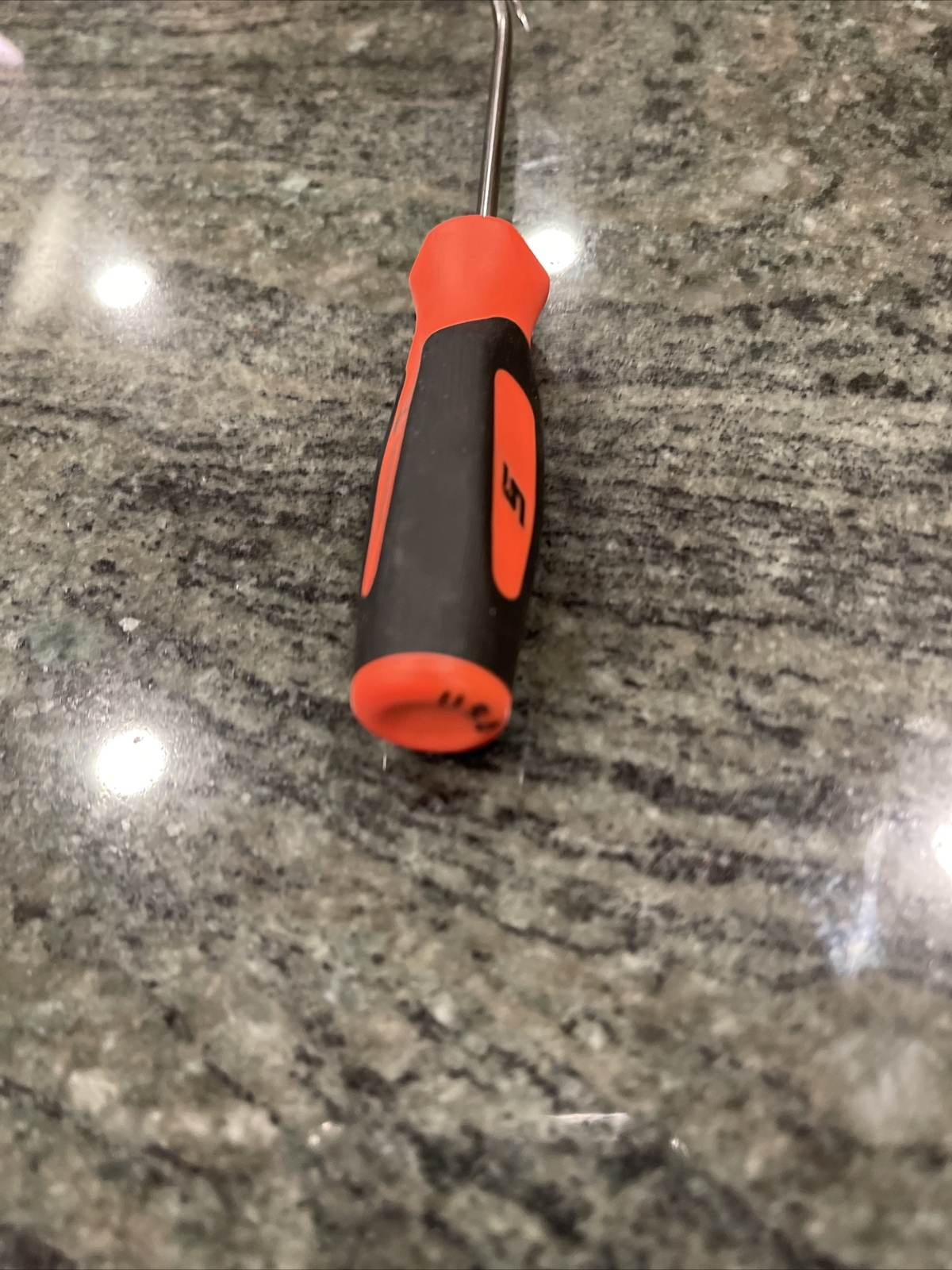 snap on sg3ashco mini hook with orange soft grip handle new
