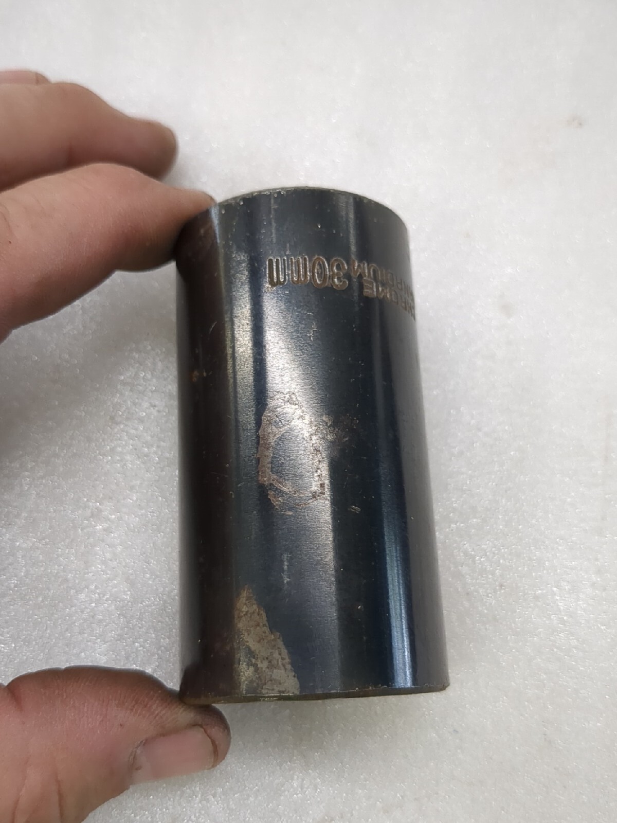 30mmetric Deep Impact Spindle Axle Nut Socket 1/2drive 6point Black Oxide