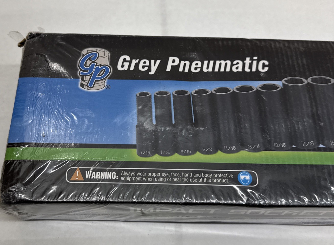Grey Pneumatic 1312D 1/2» Drive Deep Length Fractional Set – 13 Piece
