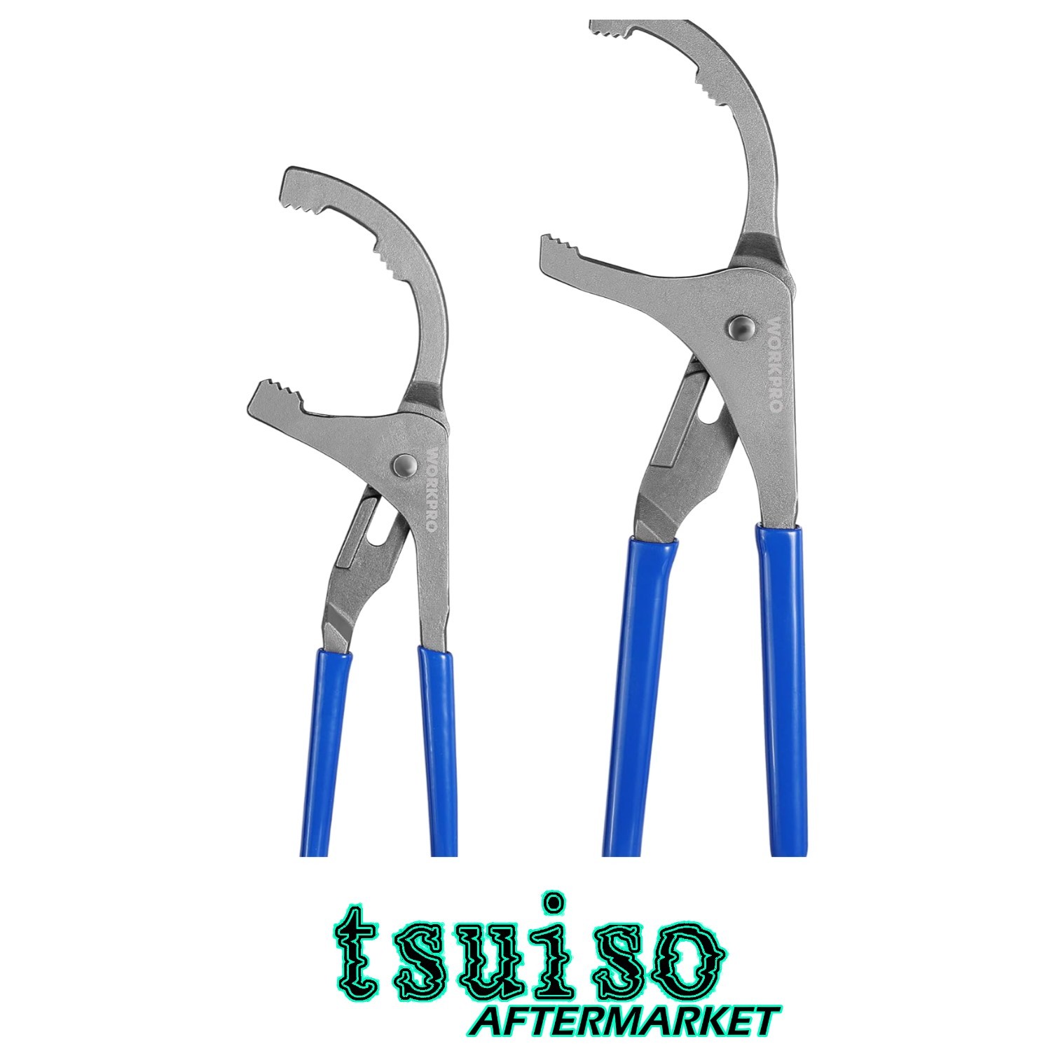 Corrosion-Resistant 9″ & 12″ Oil Filter Removal Pliers Set for Cars and Trucks