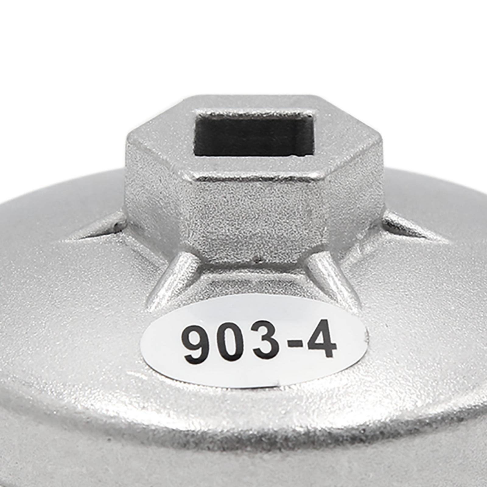 73mm Inner Dia 14 Flute Oil Filter Cap Wrench Socket Removal Tool for Auto Car